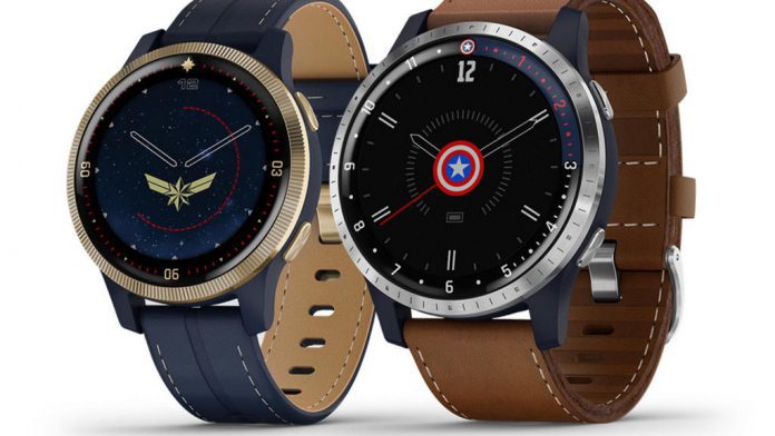 Deux smart watches Garmin pour Captain Marvel et Captain America