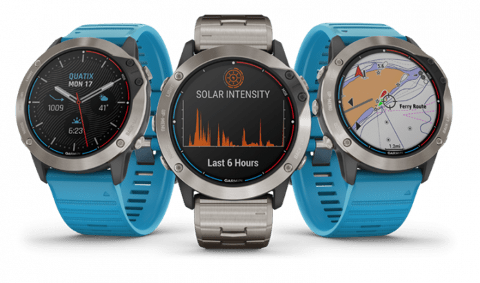 Quatix 6X Solar : la nouvelle montre marine connectée de Garmin avec chargement solaire