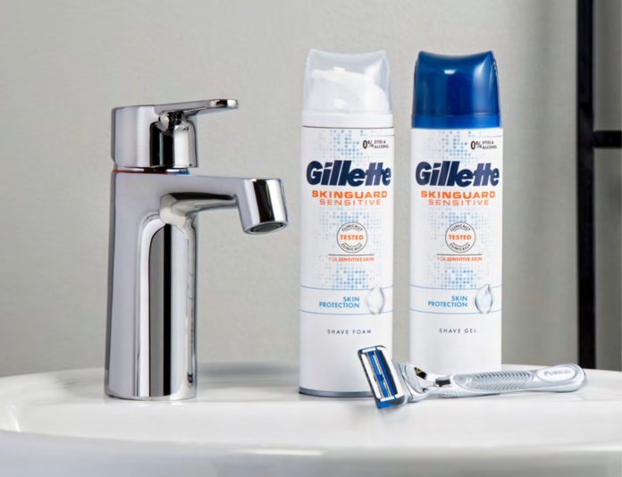Gillette passe au SkinGuard pour les hommes sensibles