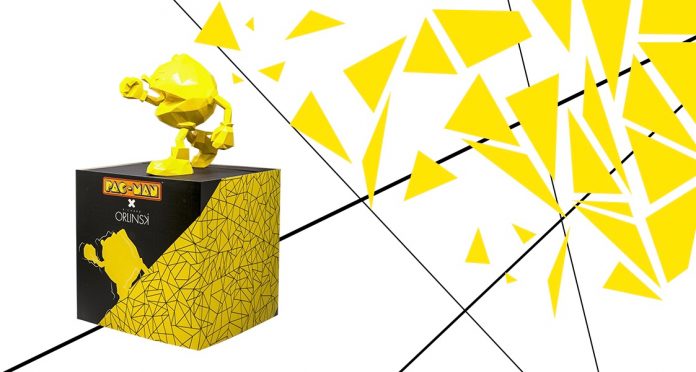 Orlinski sculpte le mythique Pac-Man