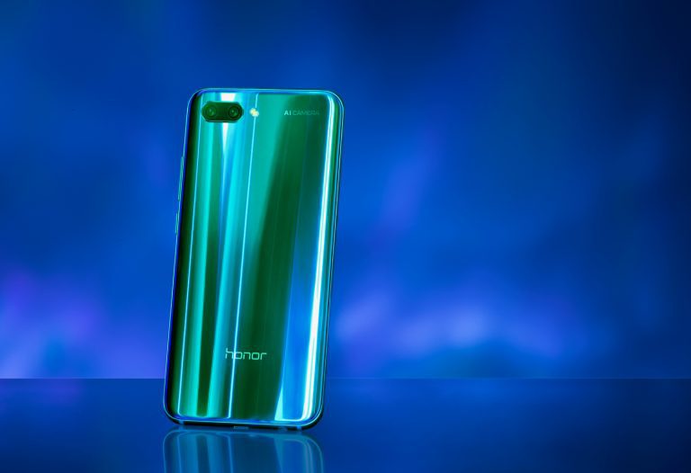 Le Honor 10 se met au vert sur Amazon
