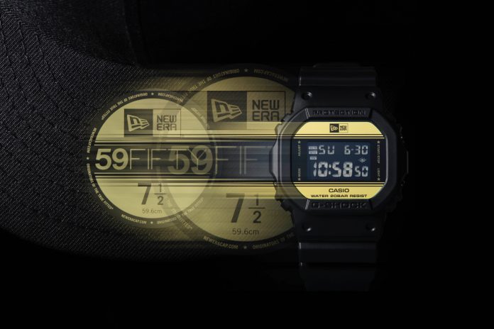 Casio dévoile une montre G-Shock x New Era