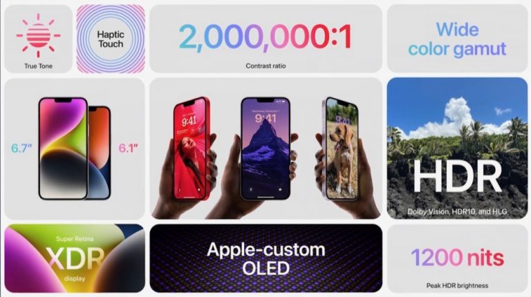 Le nouvel iPhone 14 est là, avec une connectivité par satellite