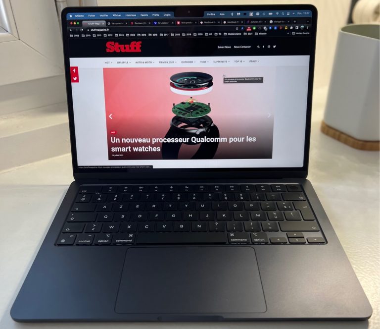 On a testé… l’Apple MacBook Air 13 pouces avec M2 (2022)