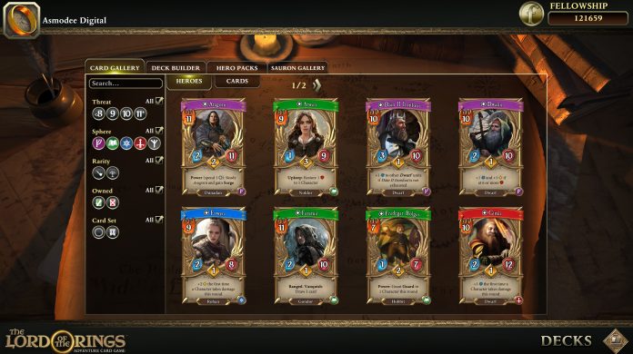 The Lord of the Rings: Adventure Card Game sur PC et Mac
