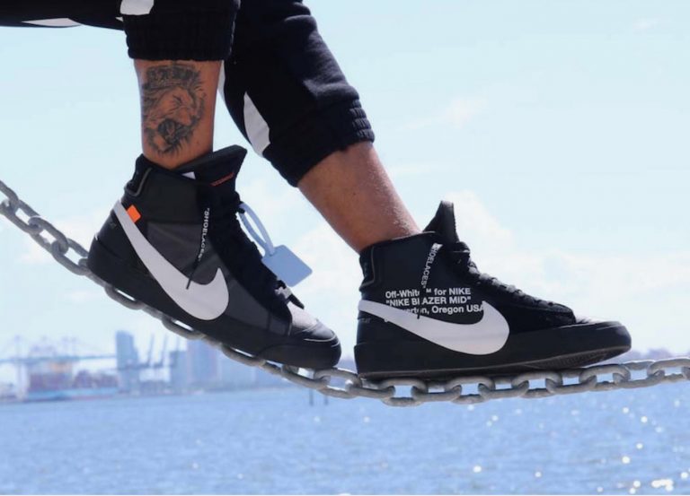 Une nouvelle collab Off-White x Nike Blazer Mid Black