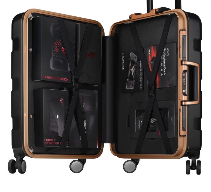 ASUS commercialise sur son e-shop 6 accessoires du ROG Phone II dans une valise spéciale