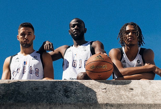 Adidas présente les nouveaux maillots du Paris Basketball
