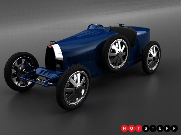 Une Bugatti électrique miniature ? C'est possible
