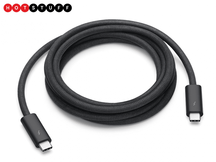 Apple dégaine un câbleThunderbolt 3 premium… 149 €