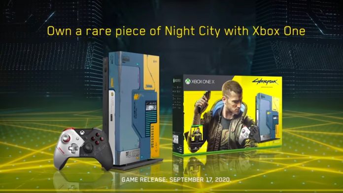 Cyberpunk 2077 : une Xbox One X en édition limitée sortira en juin