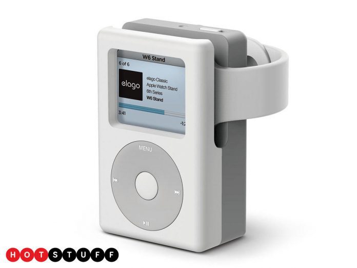 Cet Elago W6 fait ressembler votre Apple Watch à un iPod Classic