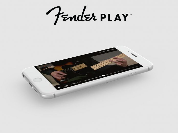 Confinement - Fender vous propose trois mois gratuits à son app Fender Play