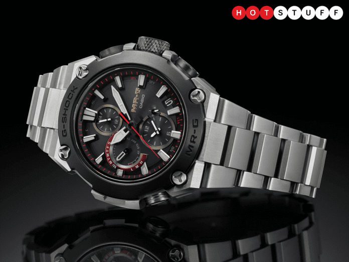 G-Shock dévoile une MR-G avec la prise en charge de Bluetooth pour un chronométrage ultra-précis