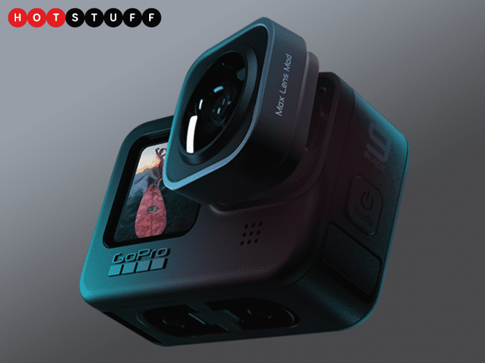Le Max Lens Mod apporte une stabilisation vidéo HyperSmooth et un mode SuperView ultra-large à la GoPro Hero9 Black