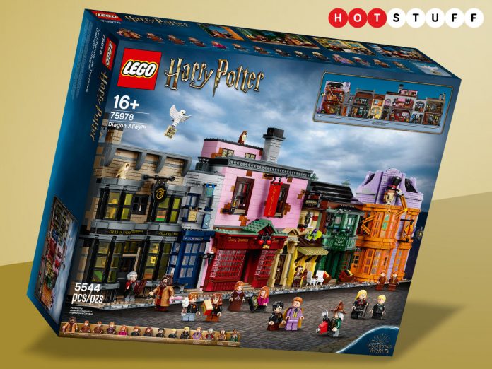Lego révèle une énorme boîte Harry Potter Chemin de Traverse