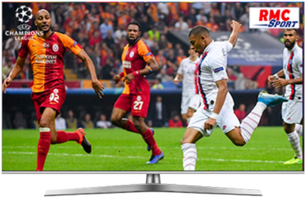 L’application RMC Sport disponible sur les Smart TV d’Hisense