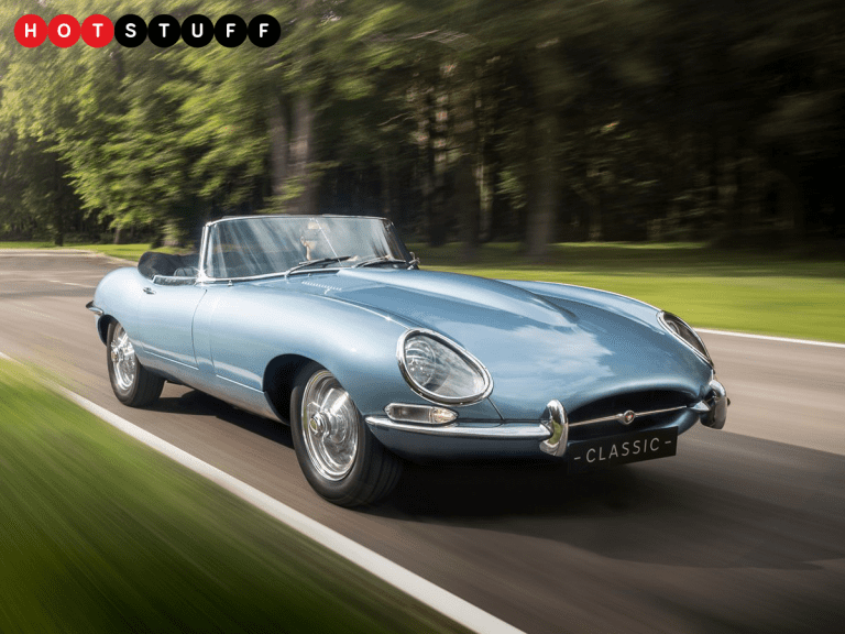 La Jaguar E-type Zero est scandaleusement belle