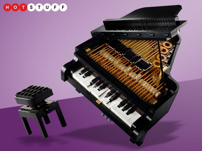 Un piano Lego fonctionnel pour jouer de la vraie musique…
