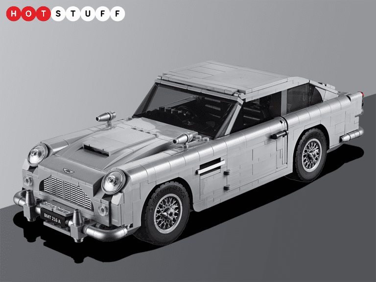 La Lego Aston Martin DB5 est là, et oui, elle a un siège éjectable !