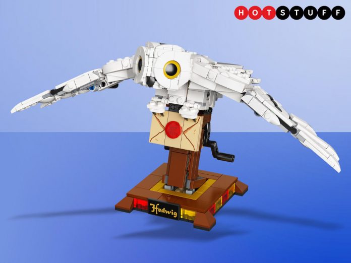 Un magnifique Hedwige en LEGO mécanique vient rejoindre la collection Harry Potter