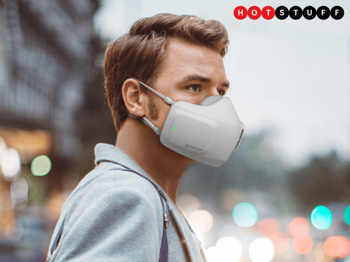 IFA 2020 : Le masque high-tech de LG qui vous transforme en Bane anti-virus
