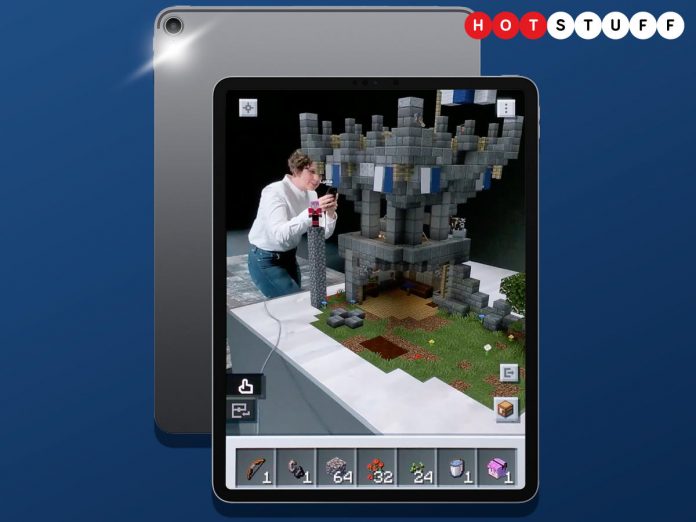Entrez dans Minecraft Earth en réalité augmentée