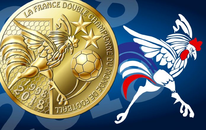 Une médaille « Deux étoiles » pour célébrer les Bleus