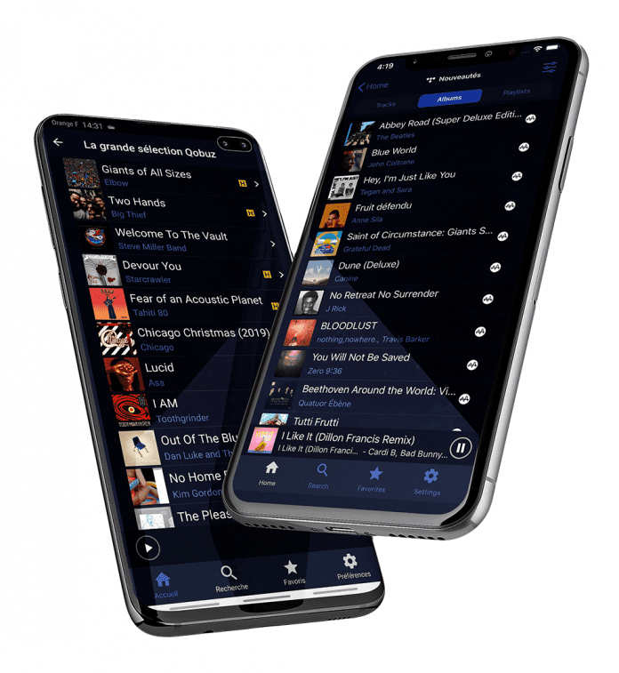 Audirvana Remote disponible sur Android et iOS