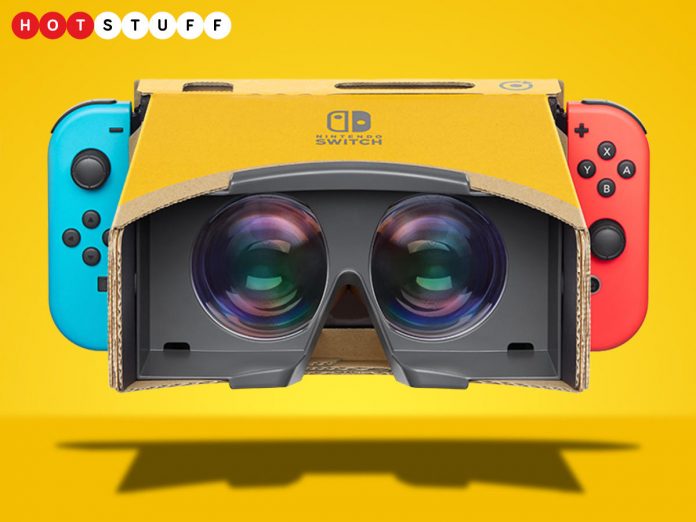 Nintendo Switch se met à la VR avec ses kits Labo