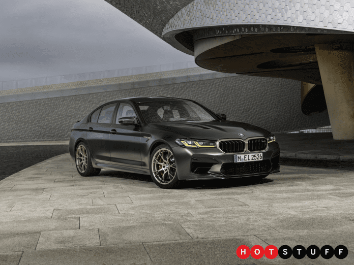 La M5 CS de BMW est la voiture de série la plus puissante jamais construite