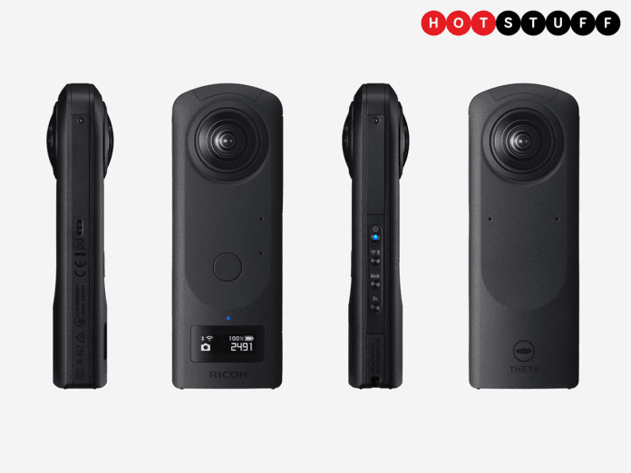 Ricoh étend sa gamme de caméras 360° avec sa Theta Z1