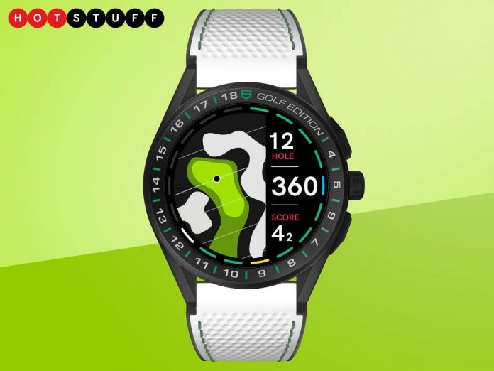 La nouvelle smartwatch Connected Golf Edition de Tag Heuer pourrait vous aider à frapper un trou en un