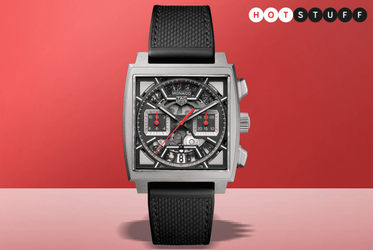 Un cadran squelette pour la TAG Heuer Monaco