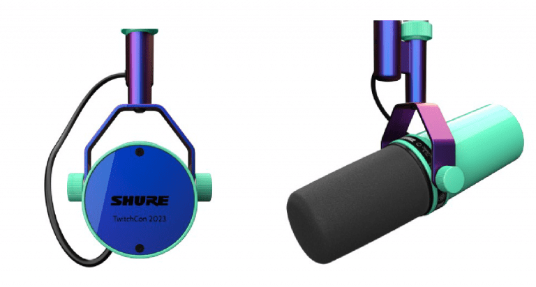 Shure célèbre les 50 ans du SM7 à la Twitchcon Paris
