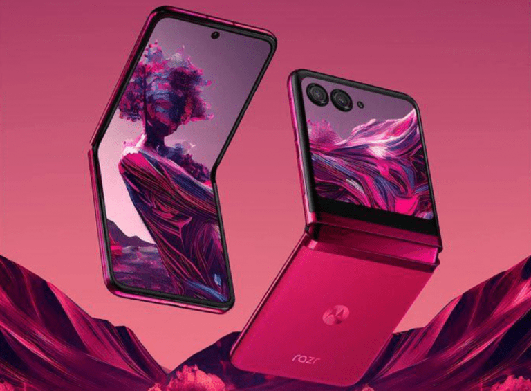 Le Motorola Razr 40 Ultra se la joue Barbie