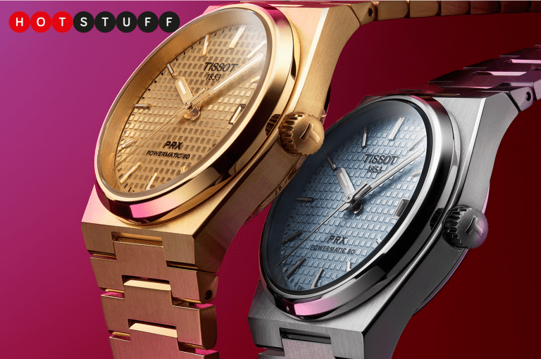 La Tissot PRX 35 mm Powermatic 80 vise l’or avec deux nouveaux coloris
