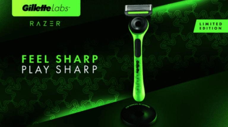 Gillette et Razer s’associent pour une collaboration ultime entre rasage et jeux vidéo