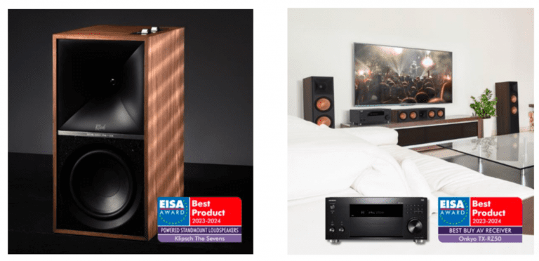Deux EISA Awards pour Klipsch et Onkyo