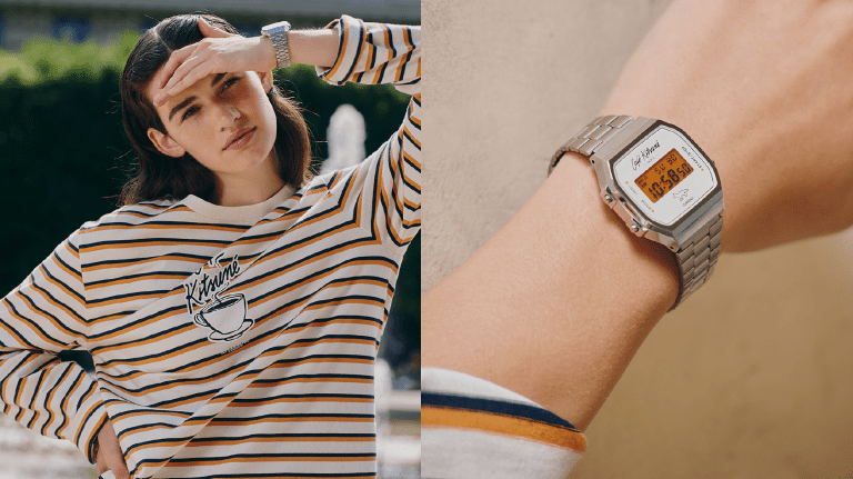 Une Casio Vintage en collaboration avec Café Kitsuné