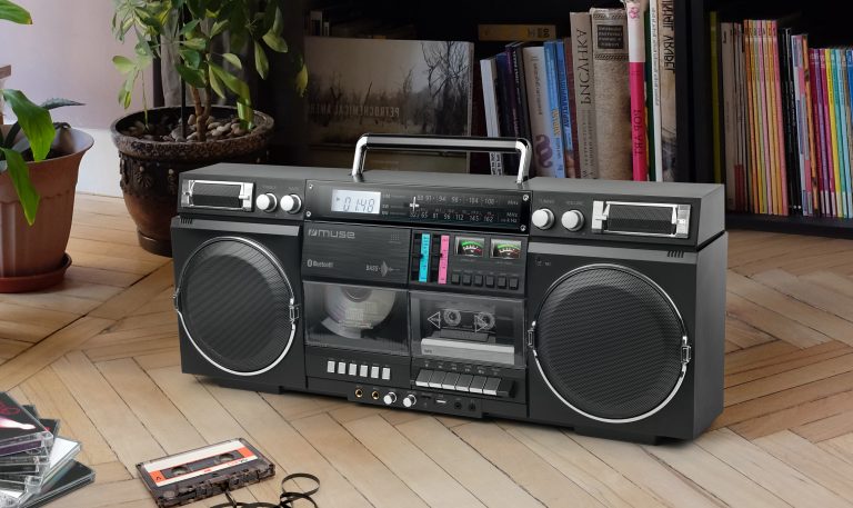 Un Ghetto Blaster signé Muse tout droit échappé des années 80