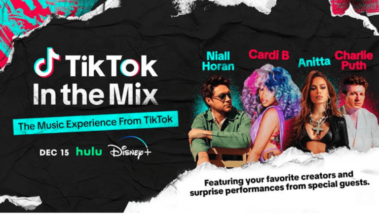 TikTok in The Mix, le concert événement signé TikTok, disponible sur Disney+