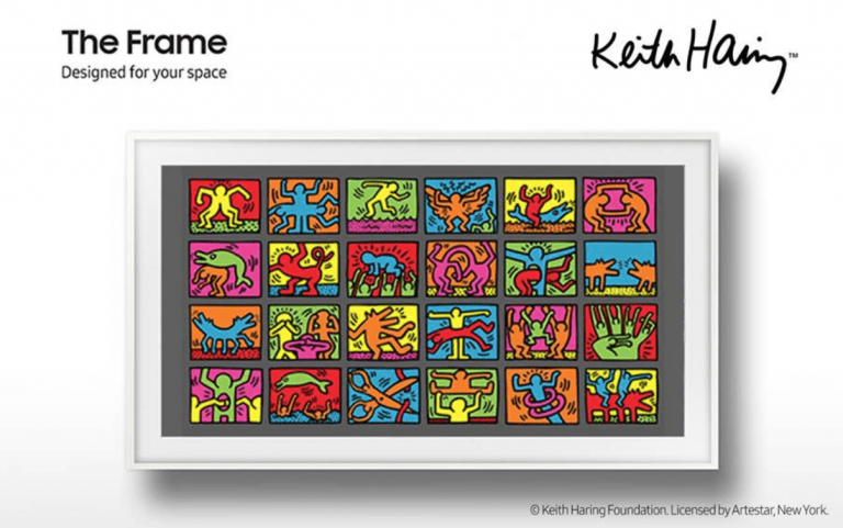 Samsung présente la collection de l’artiste Keith Haring sur The Frame
