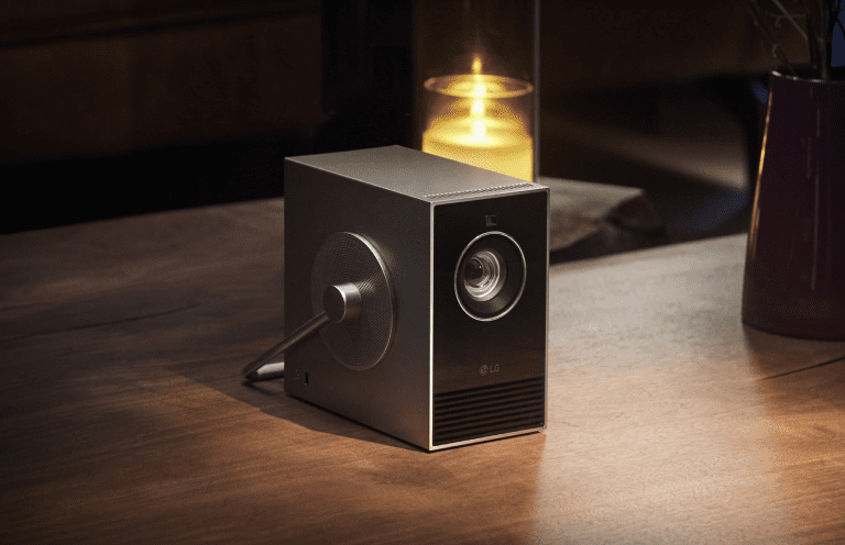 Le nouveau videoprojecteur lifestyle de LG est un véritable objet d’art