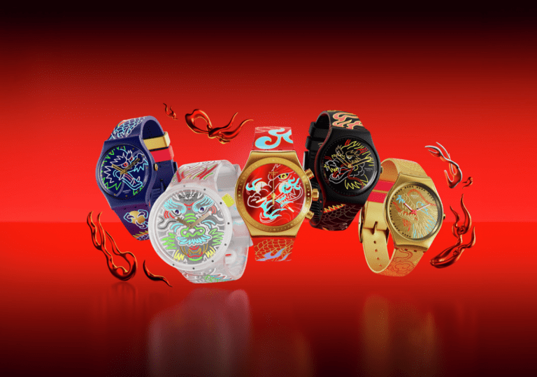 Swatch lance cinq montres pour l’année du dragon
