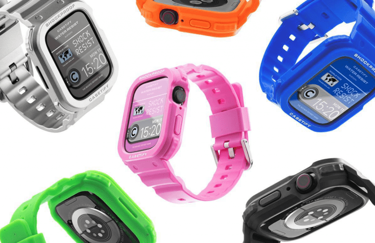 Un bracelet Casetify Bounce Odyssey pour l’Apple Watch