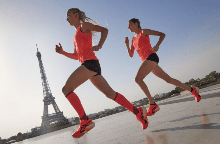 Le marathon de Paris avec les Asics Metaspeed Paris aux pieds