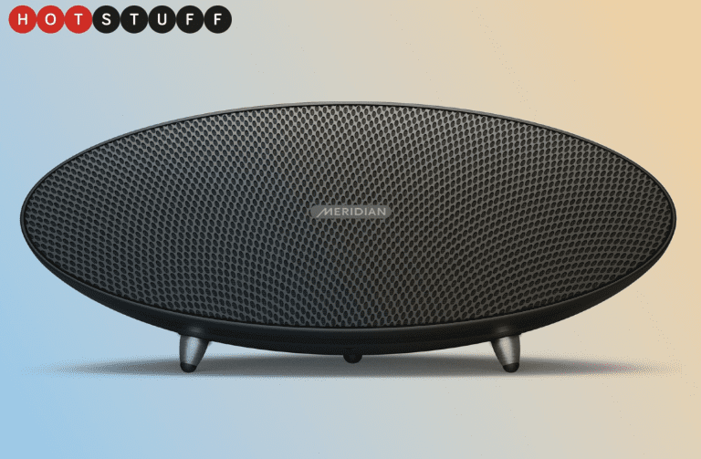Cette enceinte sans fil Ellipse de Meridian marie style et technologie hi-fi