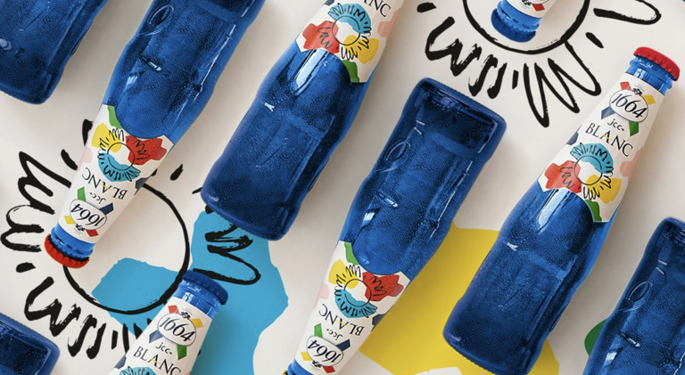 1664 Blanc par Jean-Charles de Castelbajac, la collab French Touch de l’été