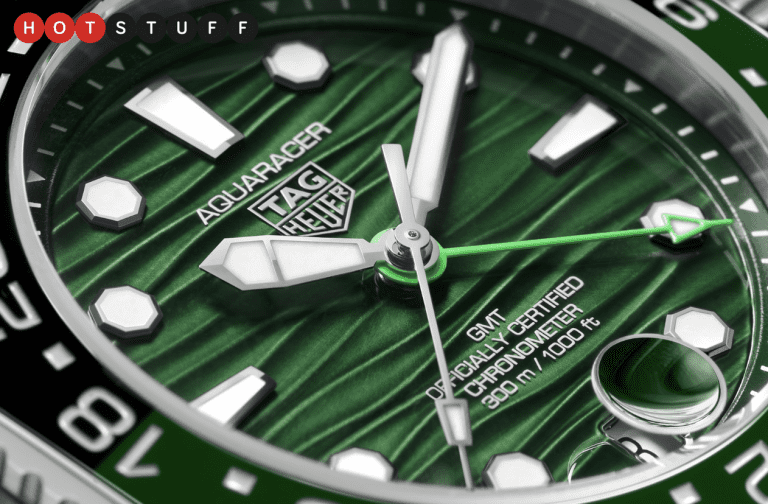 Les nouvelles Aquaracer Professional 300 Date et GMT de TAG Heuer sont parfaites pour l’été